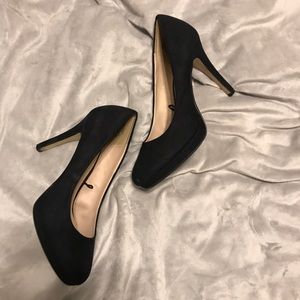 Simple black heels